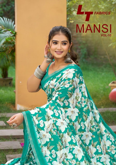 Mansi Vol 10 By Lt Micro Printed Daily Wear Saree Wholeale Shop In Surat
